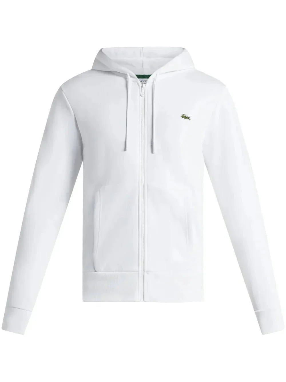 appliqué - logo zip - up hoodie - B30sneakers
