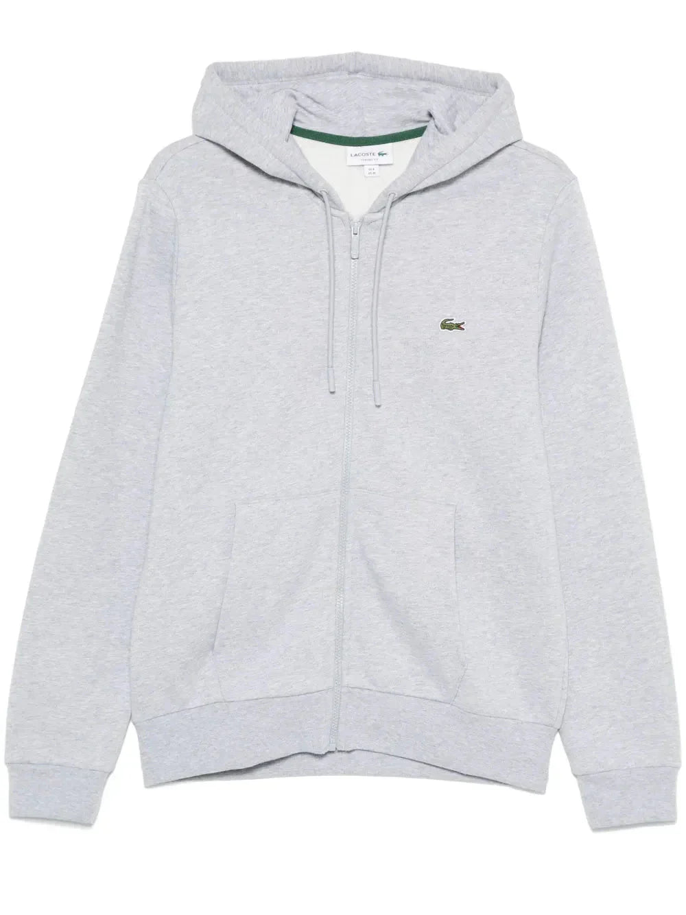 appliqué - logo zip - up hoodie - B30sneakers
