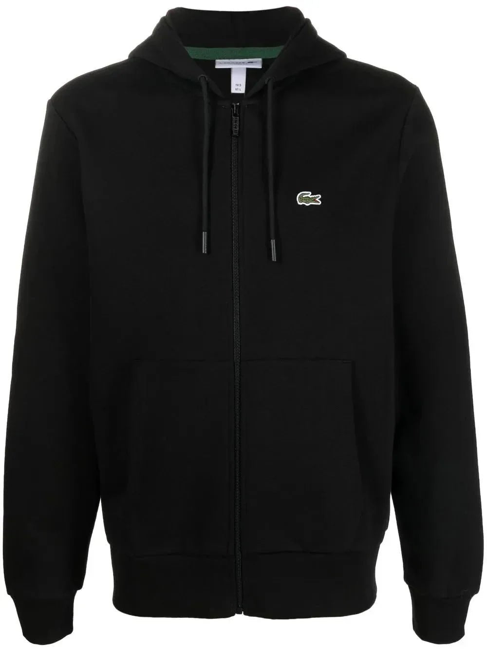appliqué - logo zip - up hoodie - B30sneakers