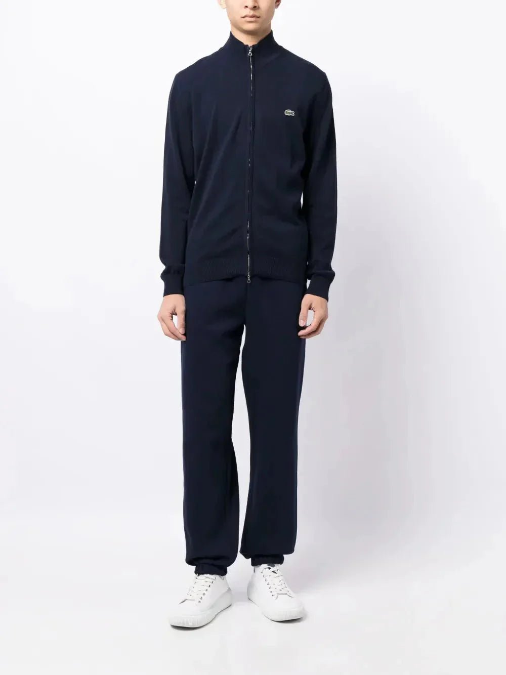 crocodile logo - patch fleece track pants - B30sneakers