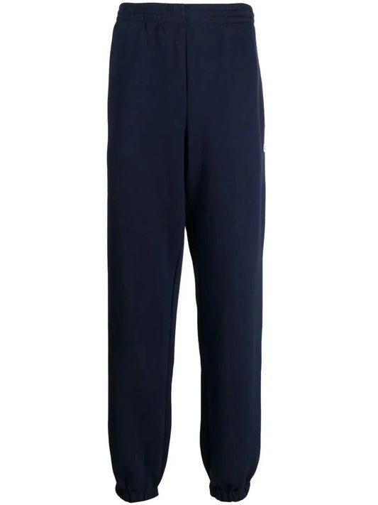 crocodile logo - patch fleece track pants - B30sneakers