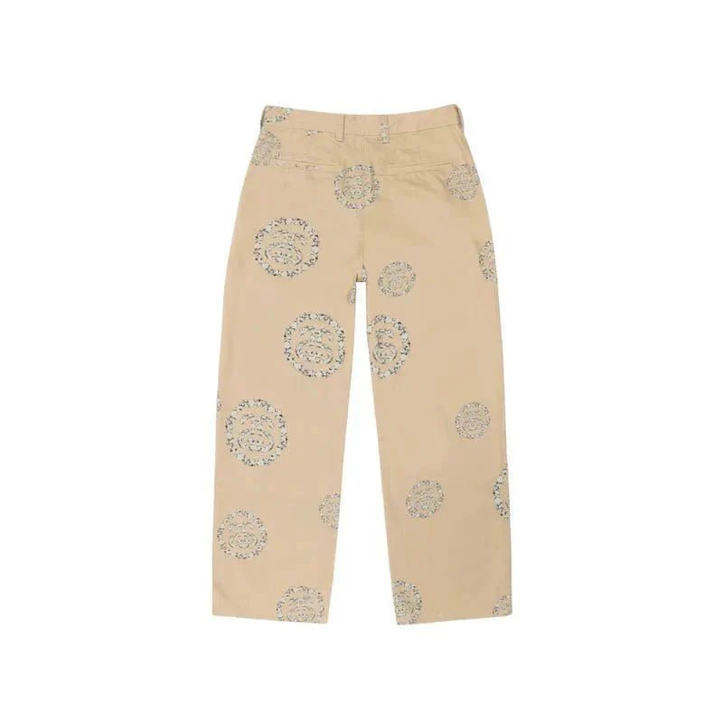 DENIM X STUSSY PANTS SS WREATH CHINO KHAK - B30sneakers