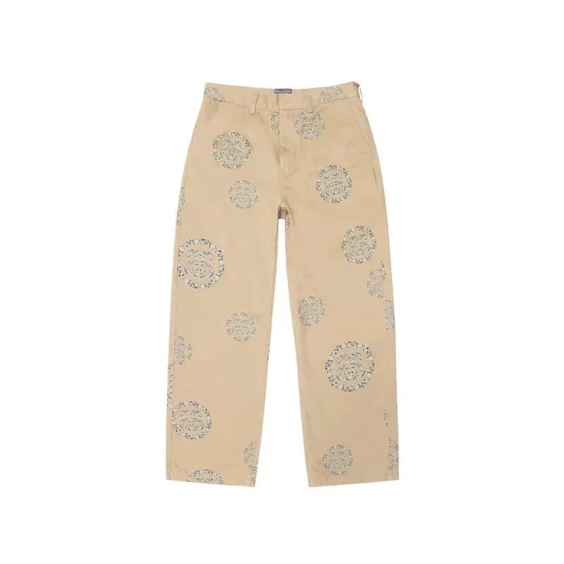 DENIM X STUSSY PANTS SS WREATH CHINO KHAK - B30sneakers