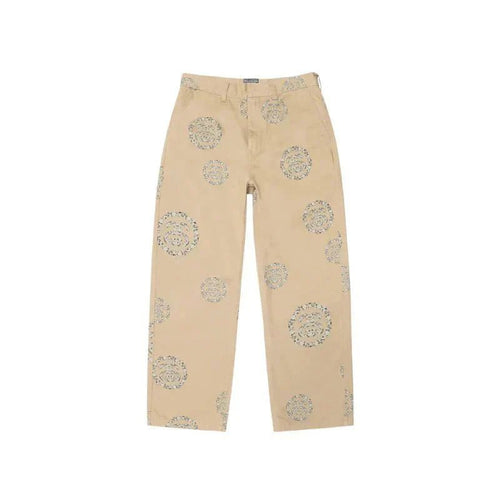 DENIM X STUSSY PANTS SS WREATH CHINO KHAK - B30sneakers