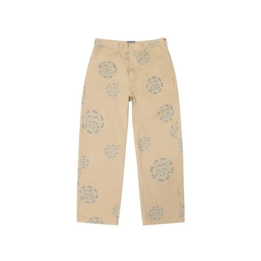 DENIM X STUSSY PANTS SS WREATH CHINO KHAK - B30sneakers