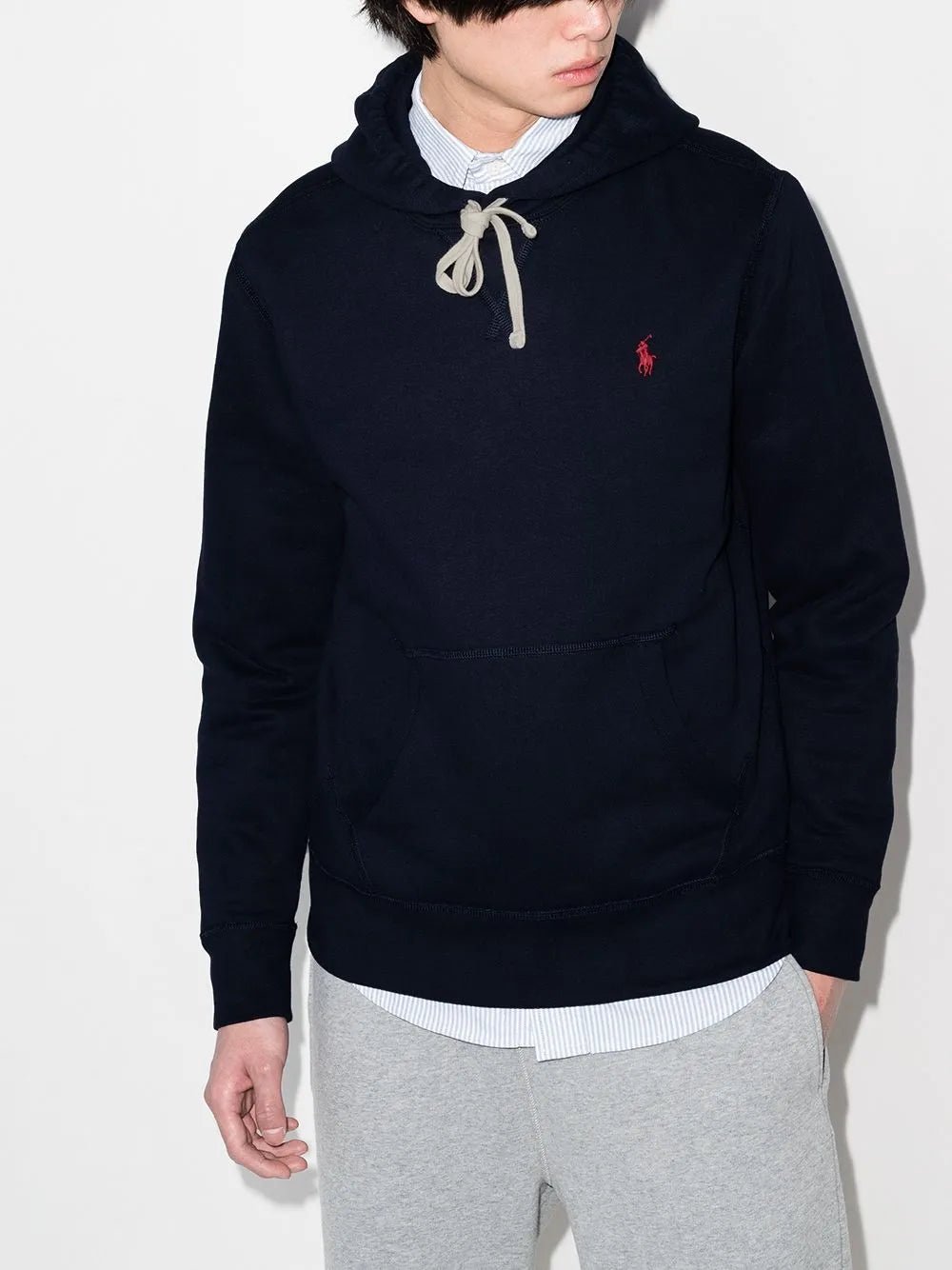 Embroidered - logo hoodie - B30sneakers