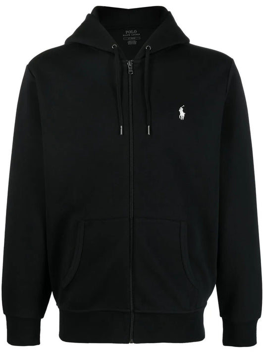 embroidery - logo pullover hoodie - B30sneakers