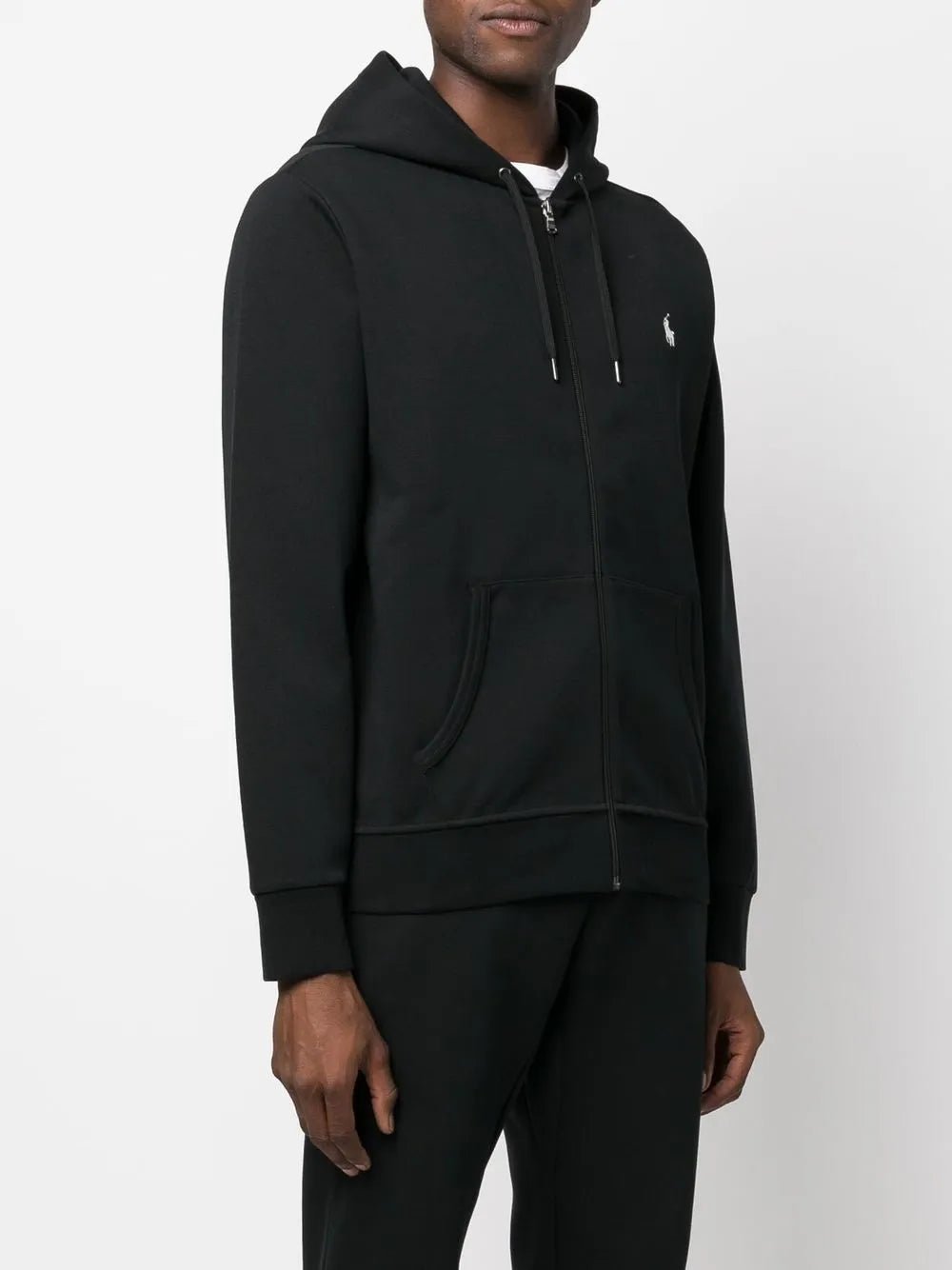 embroidery - logo pullover hoodie - B30sneakers