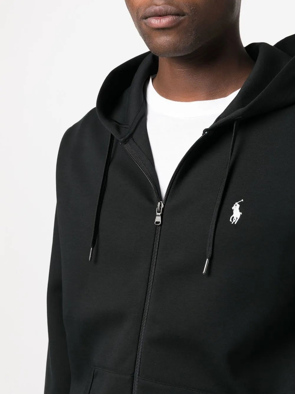 embroidery - logo pullover hoodie - B30sneakers