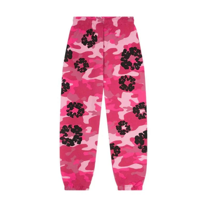 JOGGERS PINK CAMO COTTON WREATH - B30sneakers