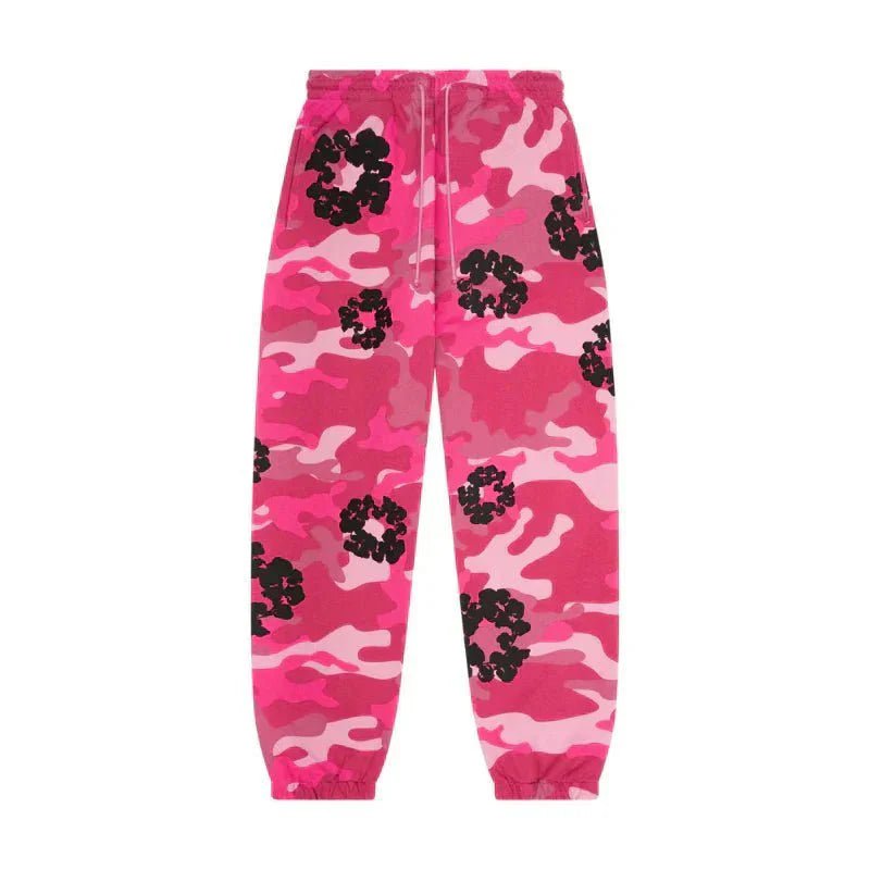 JOGGERS PINK CAMO COTTON WREATH - B30sneakers