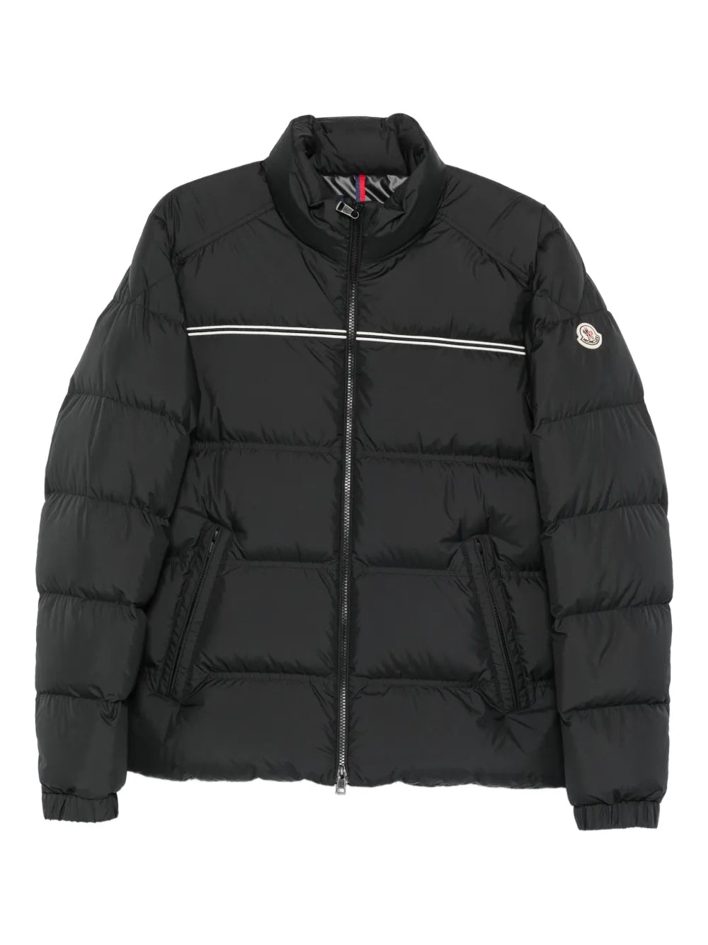 logo - patch padded jacket - B30sneakers