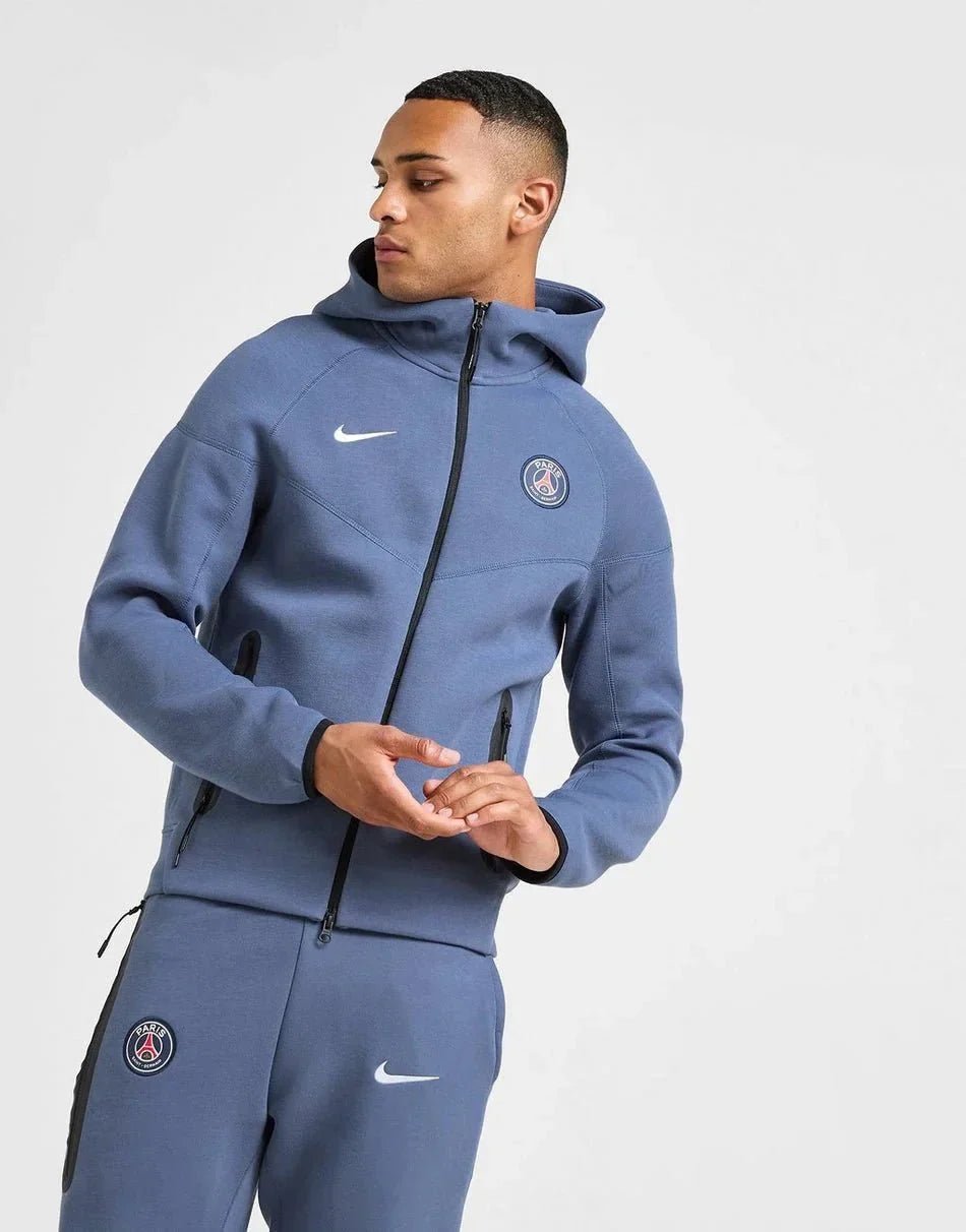 Nike Paris Saint Germain Tech Fleece Full Zip Hoodie - B30sneakers