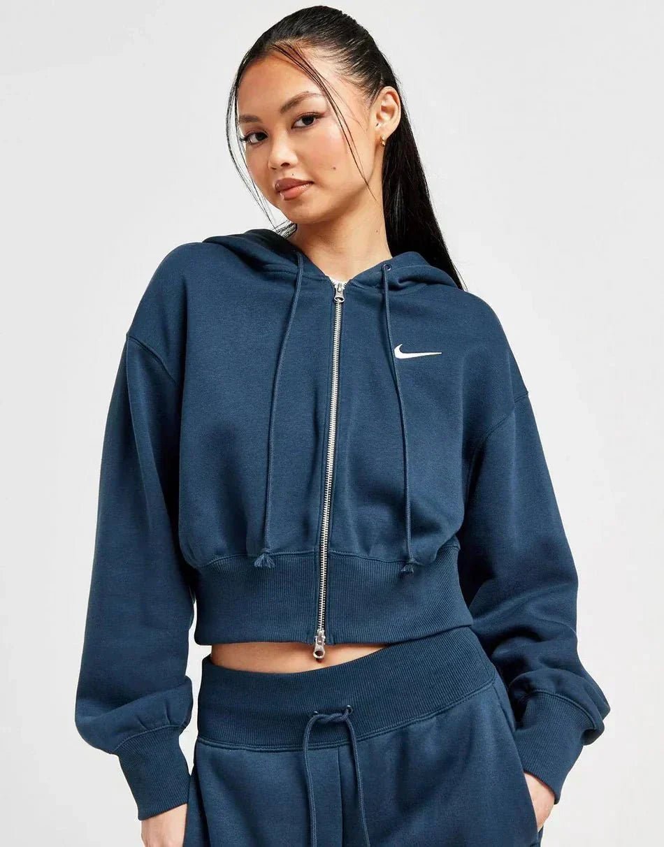 NK Sweat à Capuche court Phoenix Zippé - B30sneakers