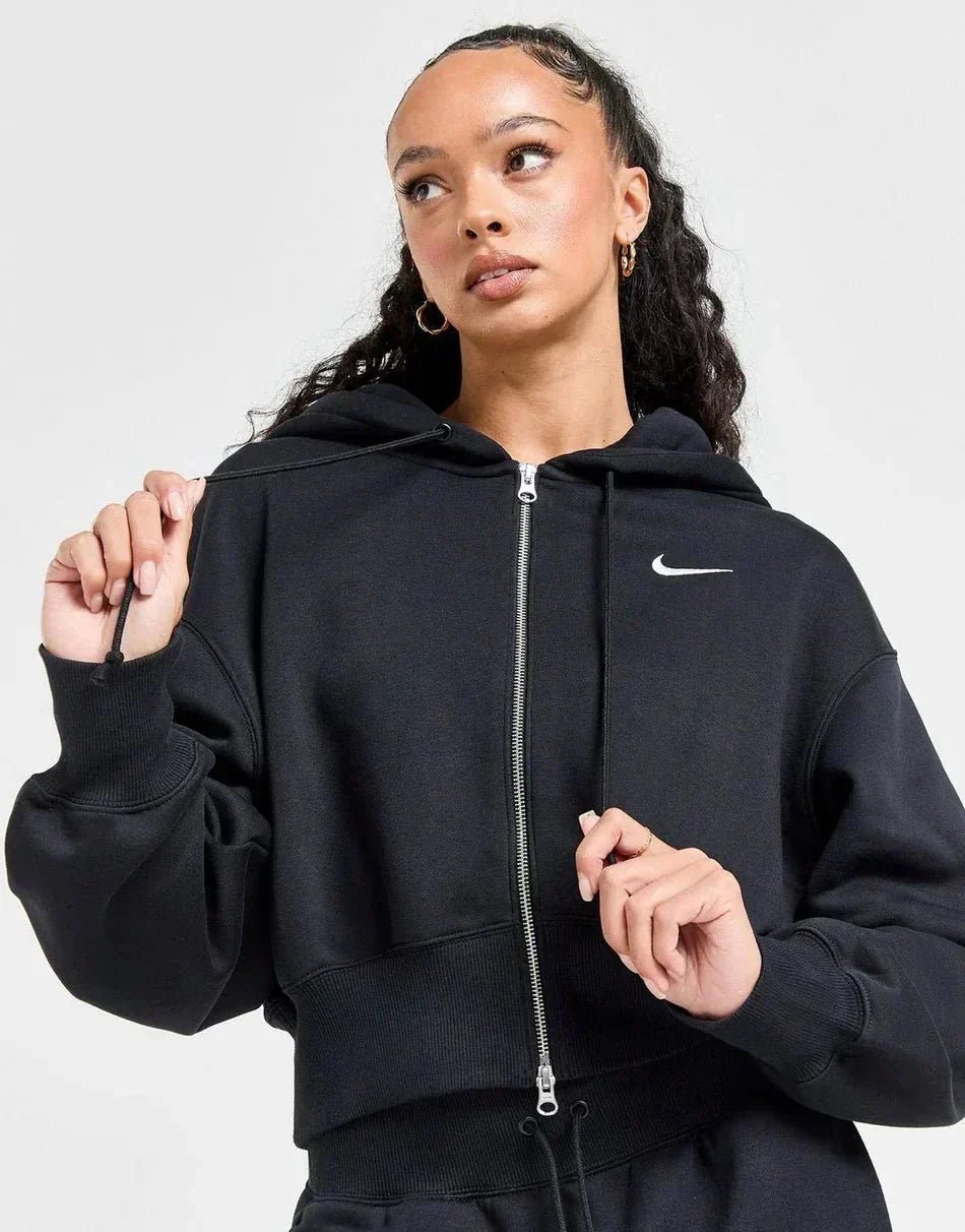 NK Sweat à Capuche court Phoenix Zippé - B30sneakers