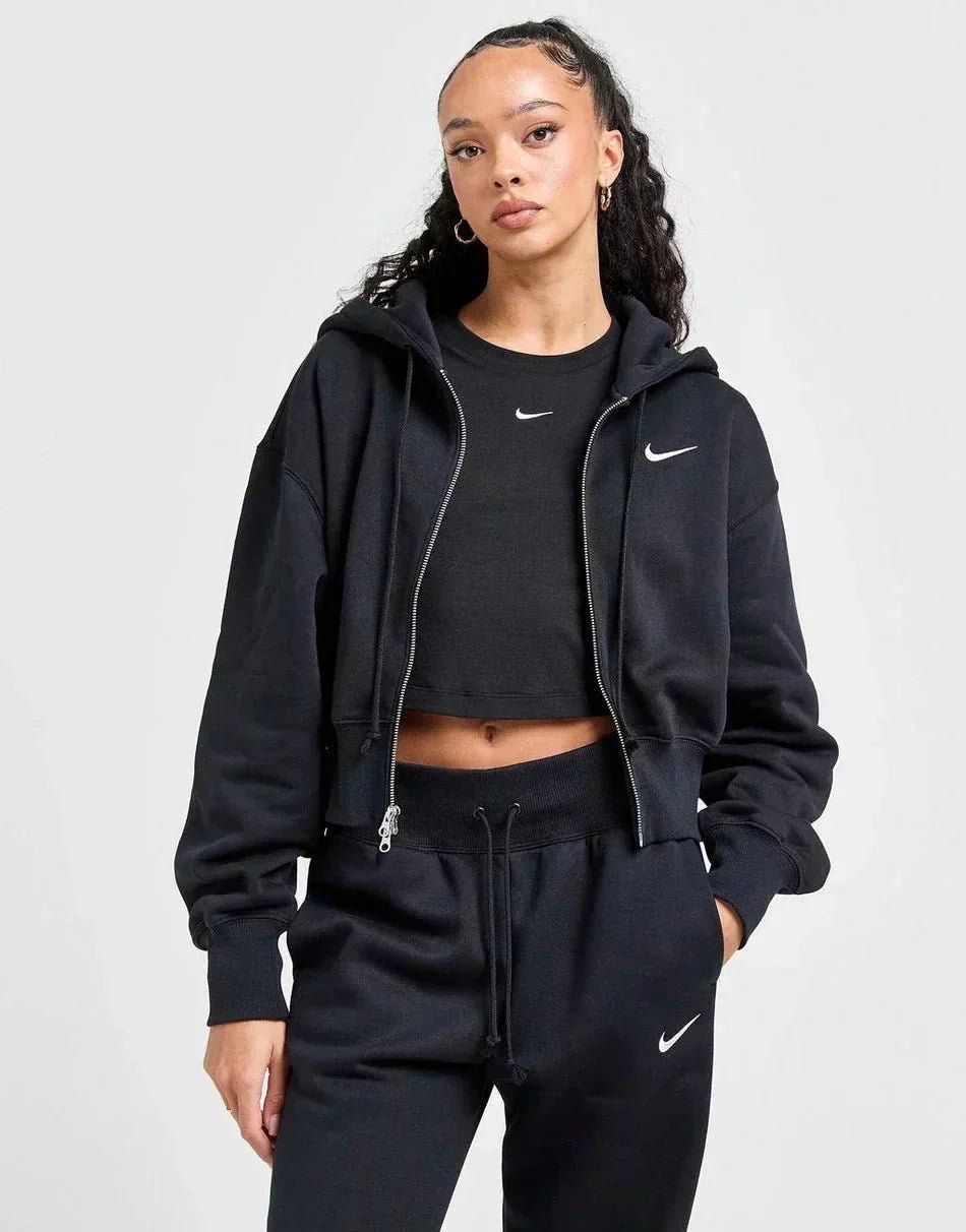 NK Sweat à Capuche court Phoenix Zippé - B30sneakers