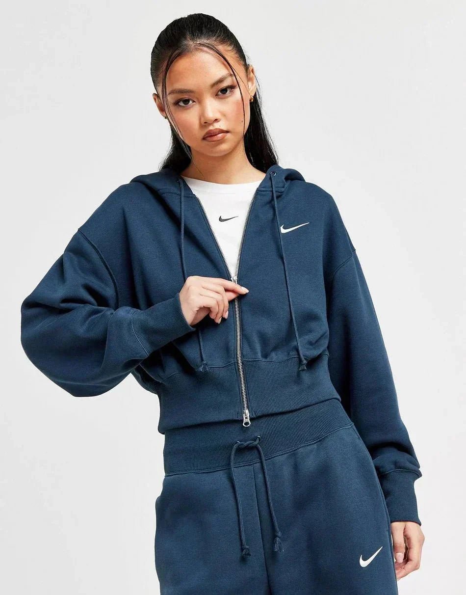 NK Sweat à Capuche court Phoenix Zippé - B30sneakers