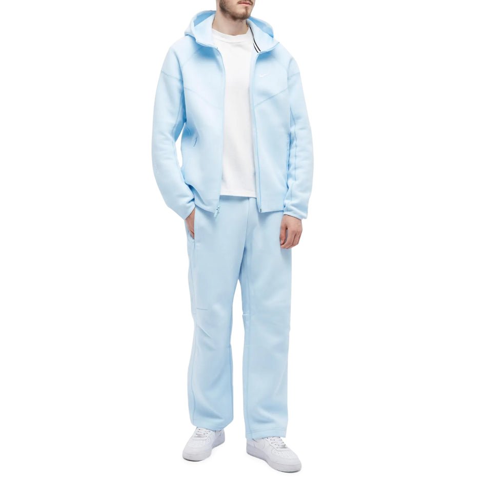 NK Tech Fleece Blue Zip - Up Ensemble (Bas + Haut) - B30sneakers