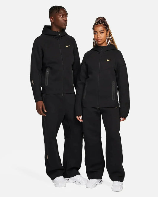 NK Tech Fleece Blue Zip - Up Ensemble (Bas + Haut) - B30sneakers