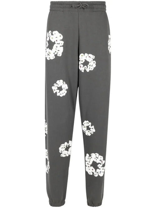 pantalon de jogging à logo strassé - B30sneakers