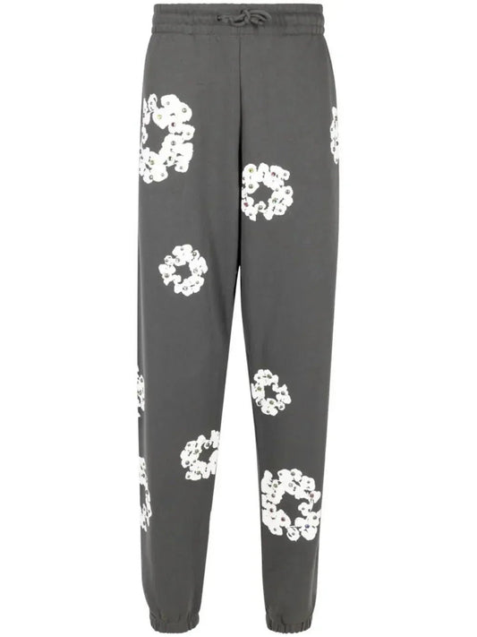 pantalon de jogging à logo strassé - B30sneakers