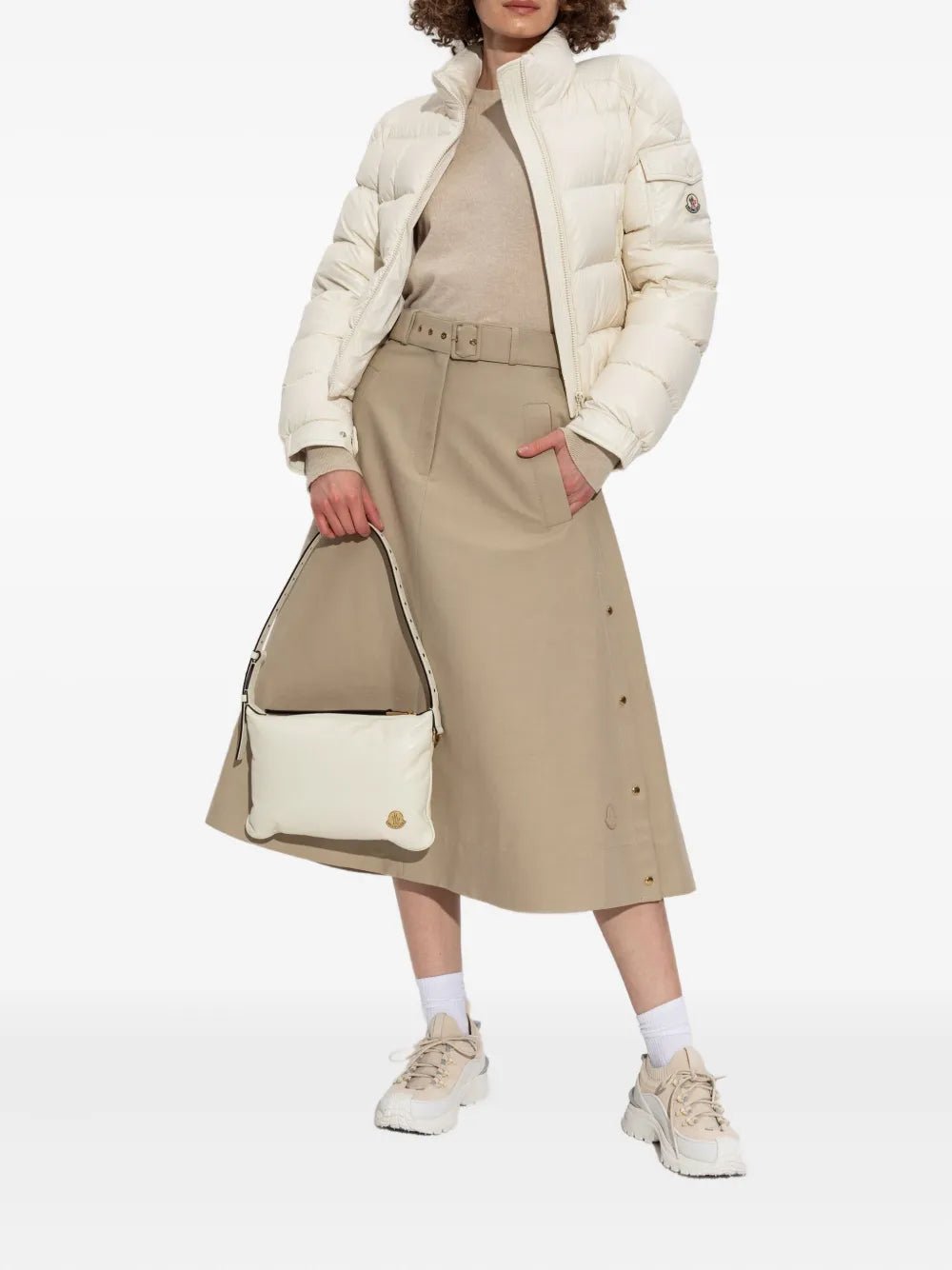 Petra puffer jacket Blanc - B30sneakers