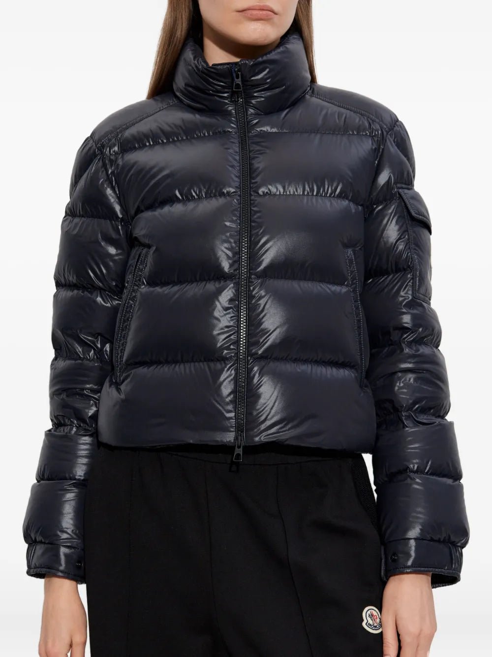 Petra puffer jacket Noir - B30sneakers
