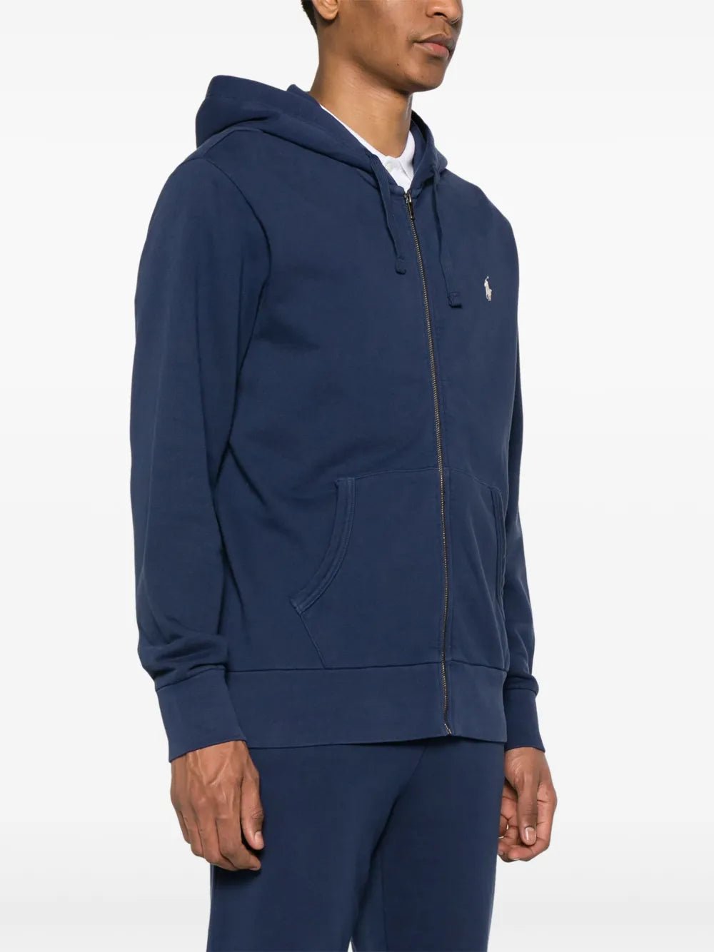 Polo Pony - embroidered cotton hoodie - B30sneakers