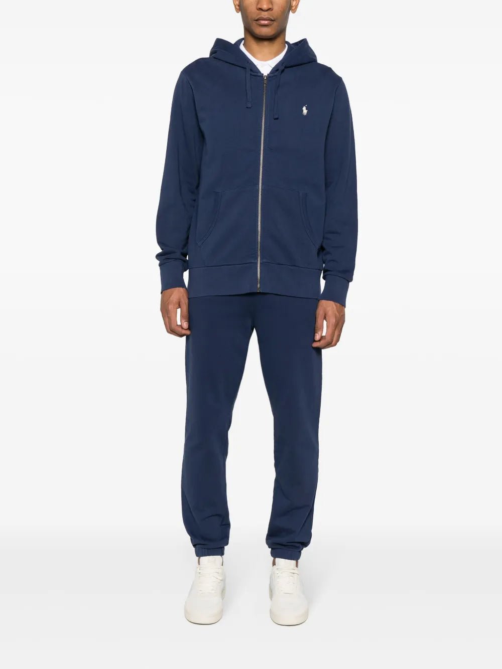 Polo Pony - embroidered cotton hoodie - B30sneakers