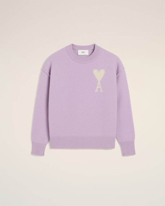 PURPLE WOOL AMI SWEATER - B30sneakers