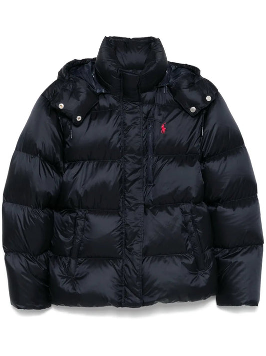 Ralph hooded puffer jacket Bleu Marine - B30sneakers