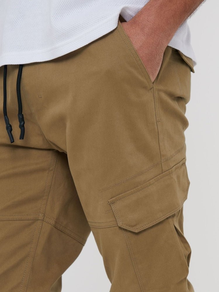 Stone Cotton Jogger Style Cargo Trousers (Pack de 3) - B30sneakers