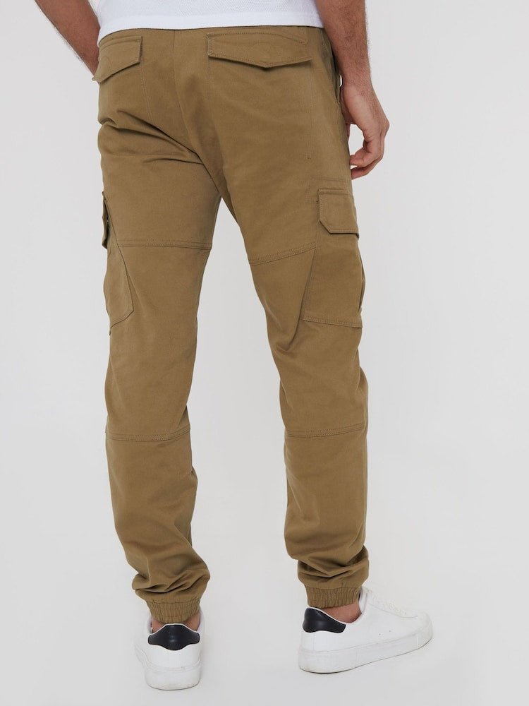 Stone Cotton Jogger Style Cargo Trousers (Pack de 3) - B30sneakers