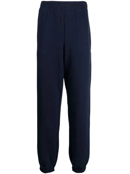 crocodile logo - patch fleece track pants - B30sneakers