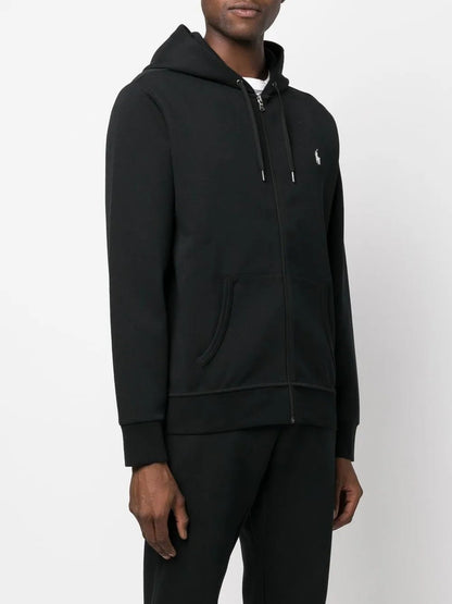 embroidery - logo pullover hoodie - B30sneakers