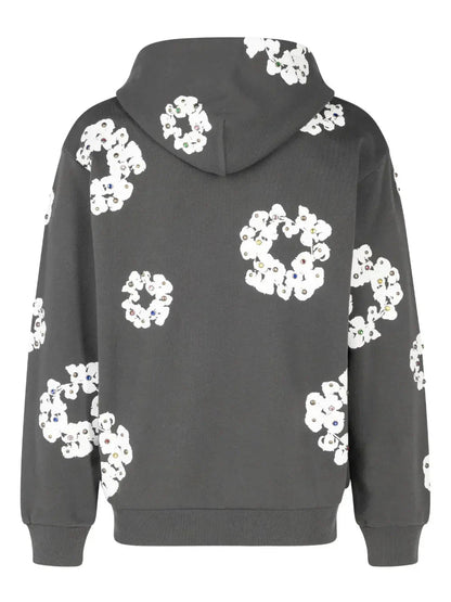 hoodie zippé Rhinestone Wreath - B30sneakers