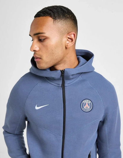 Nike Paris Saint Germain Tech Fleece Full Zip Hoodie - B30sneakers