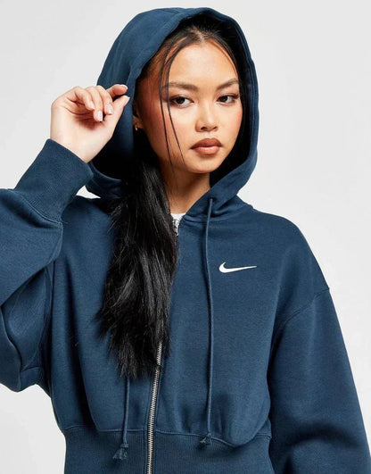 NK Sweat à Capuche court Phoenix Zippé - B30sneakers