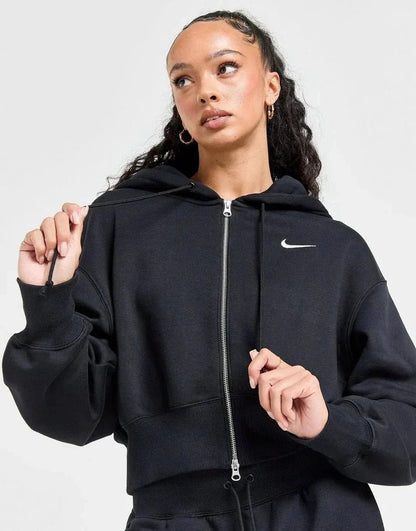 NK Sweat à Capuche court Phoenix Zippé - B30sneakers