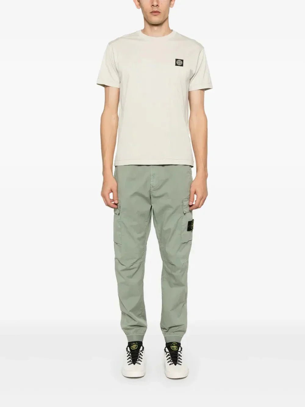 Stone Compass - patch cotton T-shirt - B30sneakers