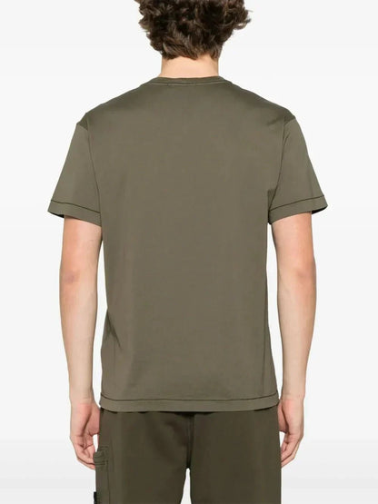 Stone Compass - patch cotton T-shirt - B30sneakers