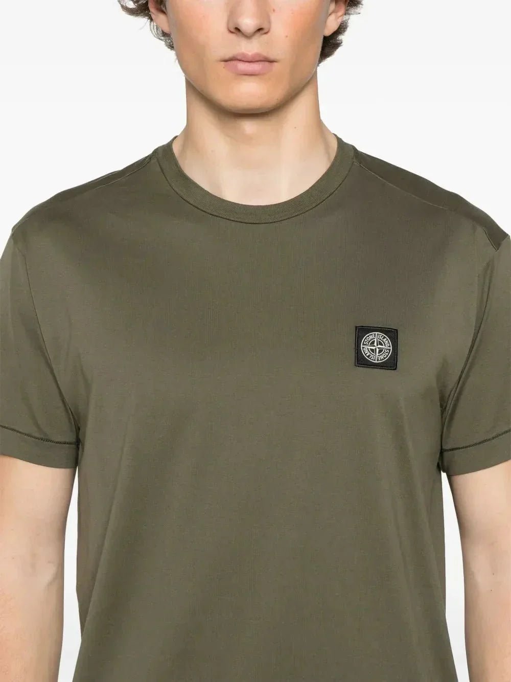 Stone Compass - patch cotton T-shirt - B30sneakers