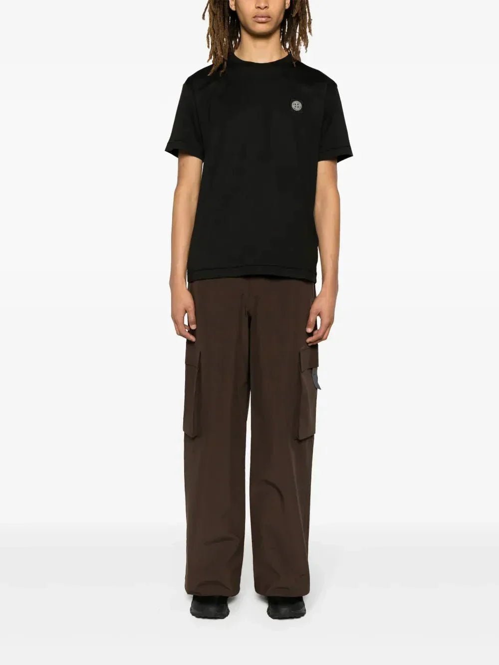 Stone Compass - patch cotton T-shirt - B30sneakers
