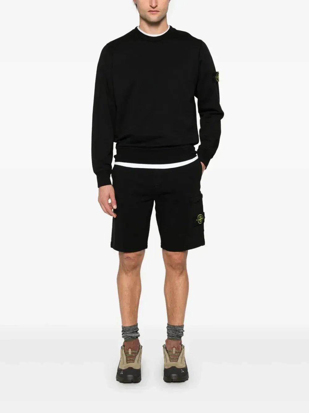 Stone Compass - patch sweatshirt - B30sneakers