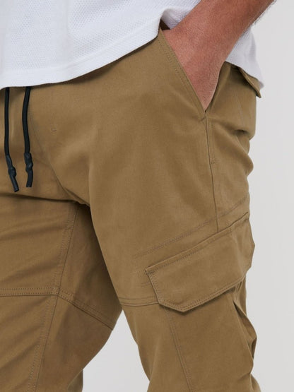Stone Cotton Jogger Style Cargo Trousers (Pack de 3) - B30sneakers