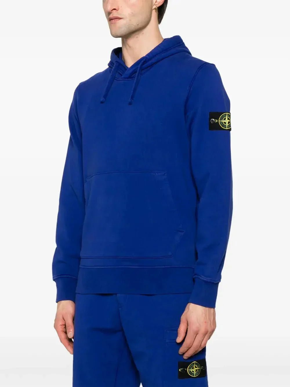 Stone hoodie à patch Compass - B30sneakers