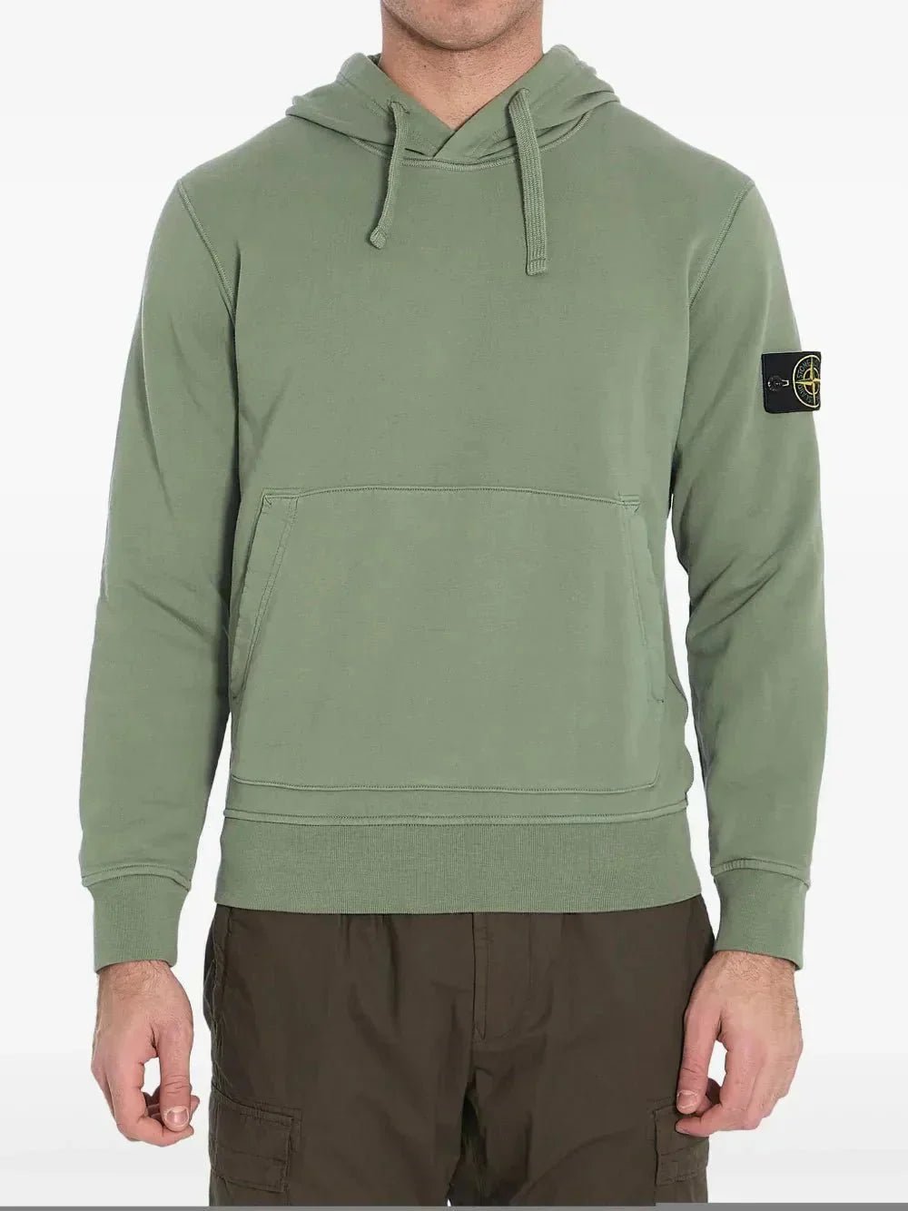 Stone hoodie à patch Compass - B30sneakers