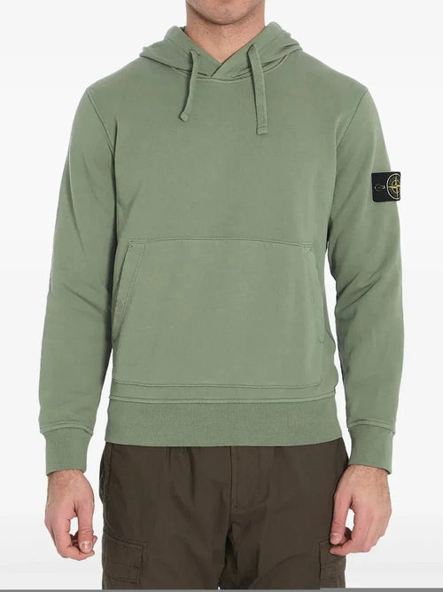 Stone hoodie à patch Compass - B30sneakers
