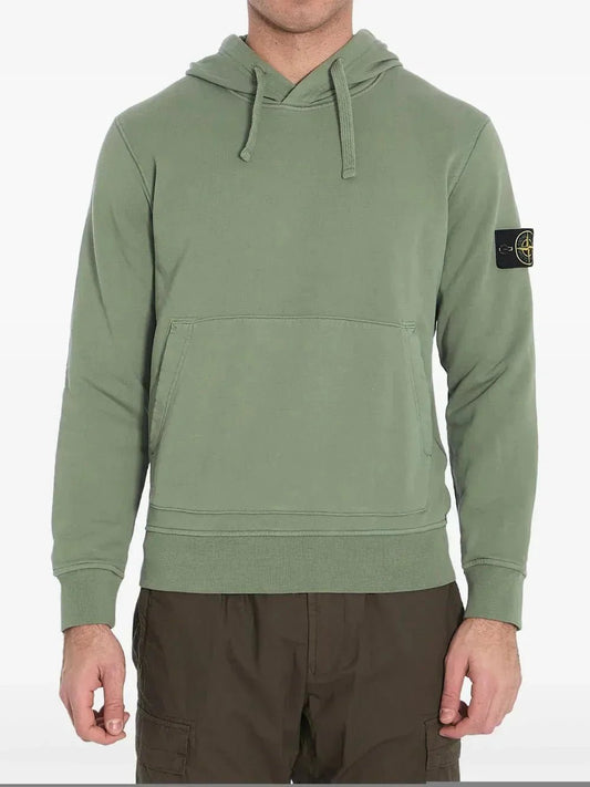 Stone hoodie à patch Compass - B30sneakers