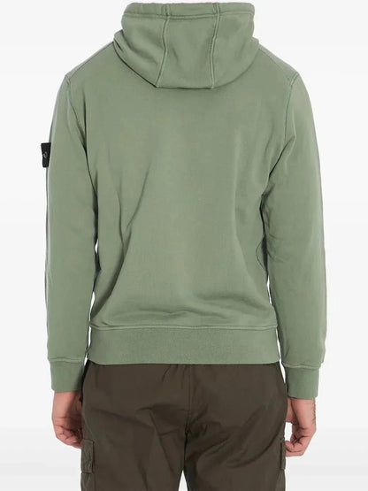 Stone hoodie à patch Compass - B30sneakers
